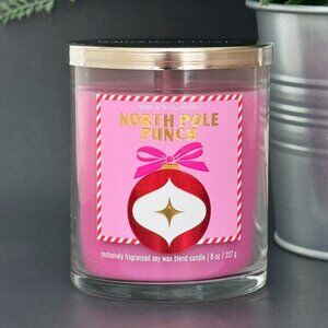 BBW North Pole Punch Bath & Body Works Single Wick Candle